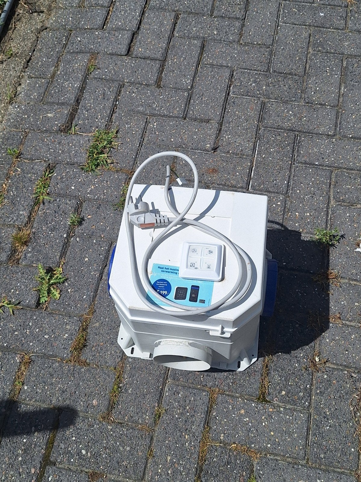 Itho Daalderop CVE ECO RFT SE Ventilator Afzuiger, Ophalen, Gebruikt, Ventilator en Afzuiger