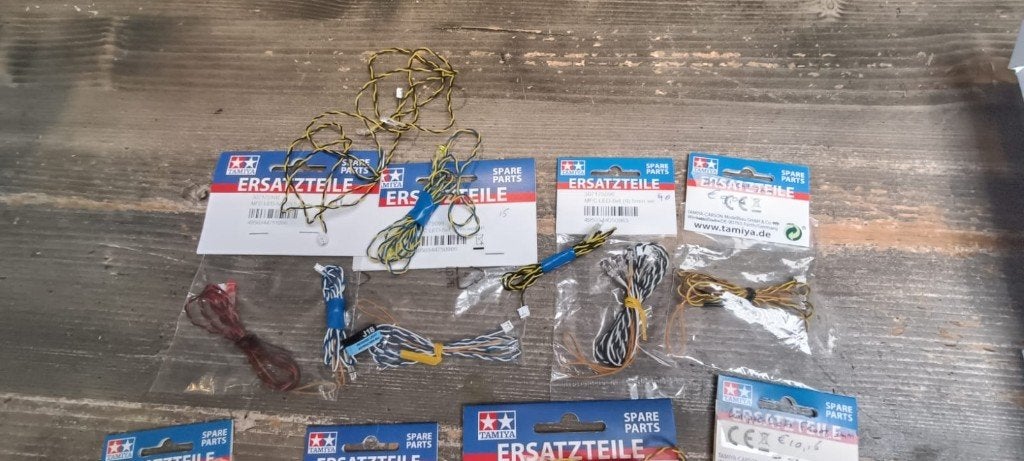 Diverse verlichtingsetjes voor Tamiya Mfc unit, Elektro, Schaal 1:14, Ophalen of Verzenden, Zo goed als nieuw