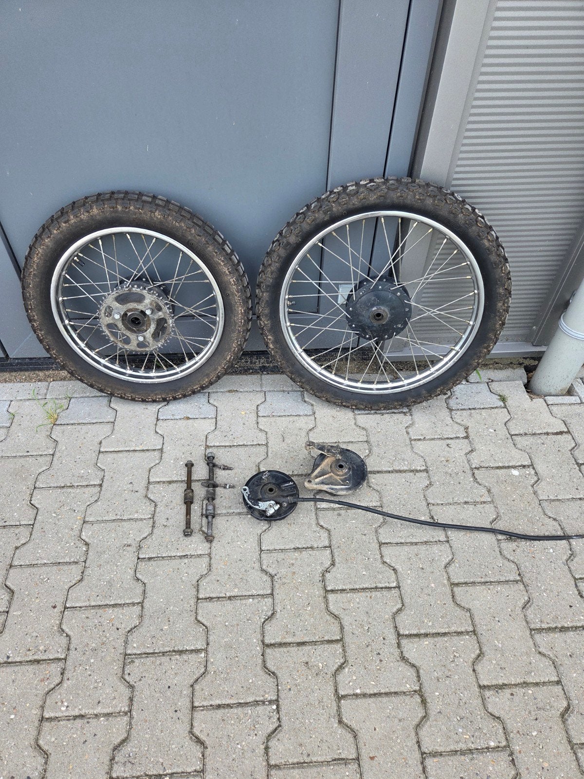 Orginele set araya wielen Honda mt5 mt8, Ophalen of Verzenden, Gebruikt, Overige typen, Overige merken