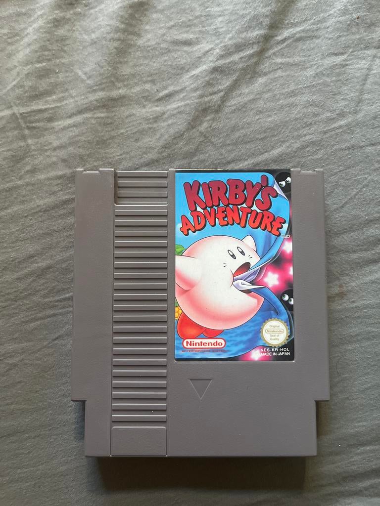 Kirby's Adventure NES - Klassieke Nintendo Game, Gebruikt, 1 speler, Ophalen of Verzenden, Vanaf 3 jaar