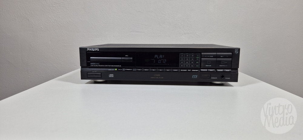 Philips CD630 CD-Speler | CD | CDM4 Swingarm | TDA1541 DAC, Ophalen of Verzenden, Refurbished, Philips