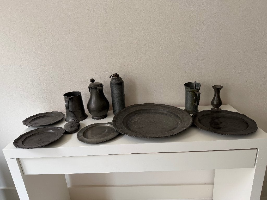 Tin verzameling, Antiek en Kunst, Ophalen