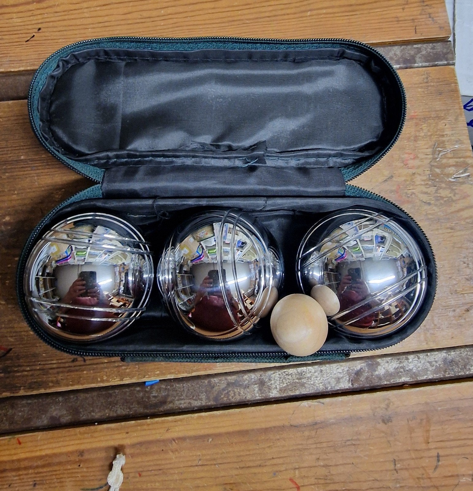 Jeu de Boules set - Eclipse - Compleet met 3 ballen, Ophalen