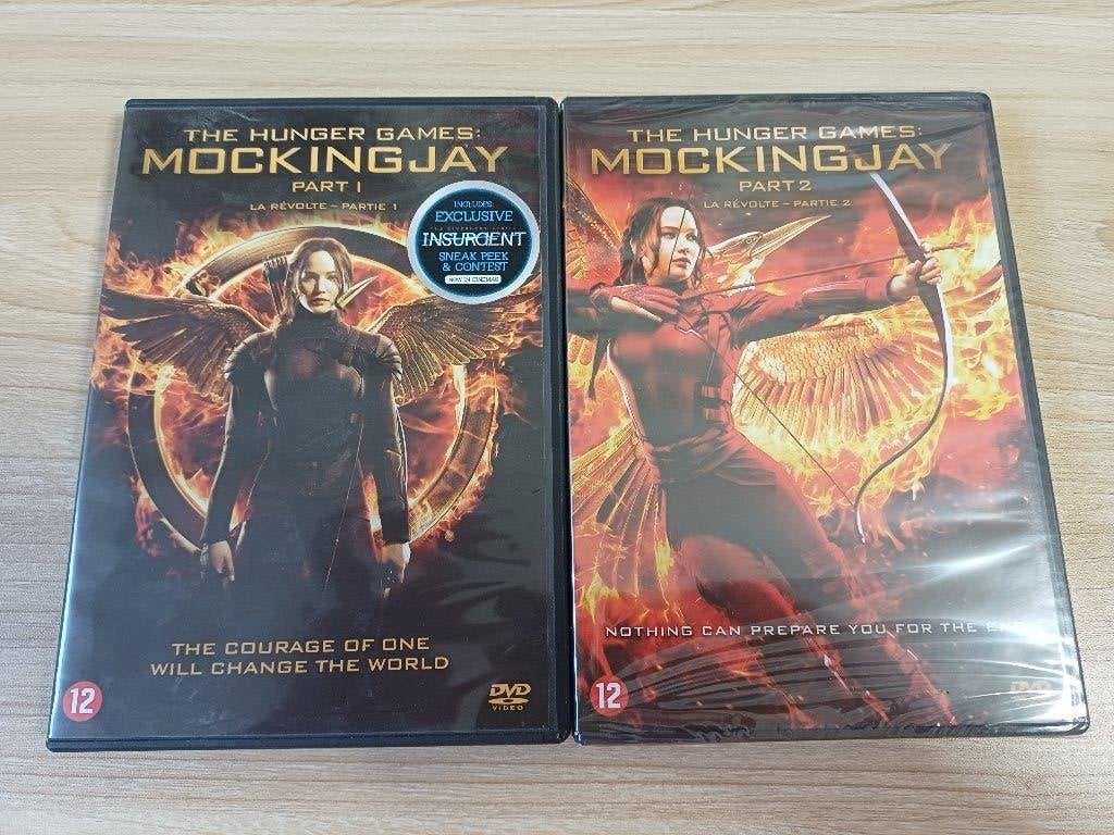 THE HUNGERGAMES MOCKINGJAY DEEL 1 + 2 ( in verpakking ), Cd's en Dvd's, Engels, Verzenden, Nederlands, Fantasy