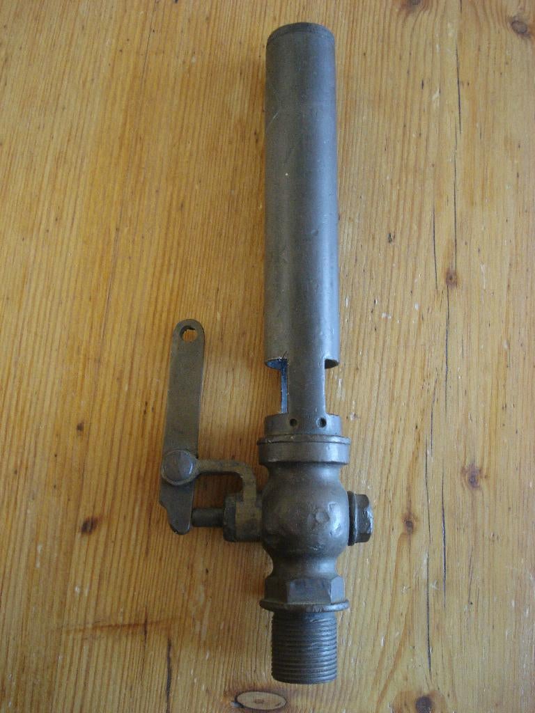 oude stoomfluit stoom fluit, Ophalen, Koper