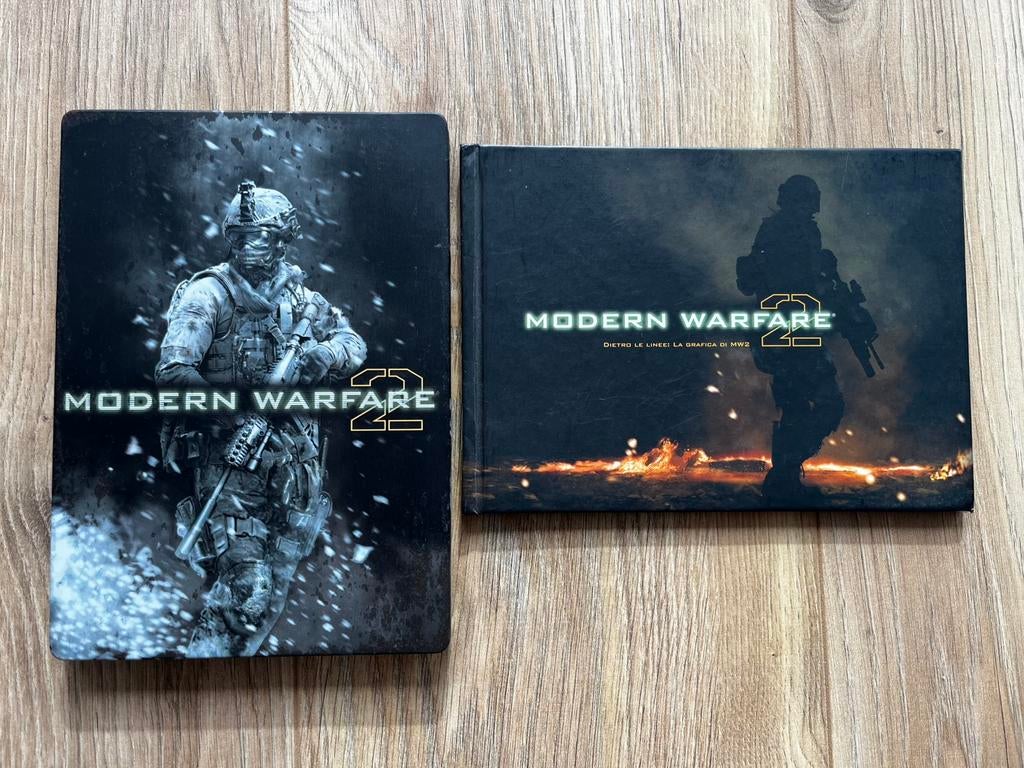 Call of Duty Modern Warfare 2 Steelbook + Artbook, Spelcomputers en Games, Games | Xbox 360, Vanaf 18 jaar, Shooter, Ophalen of Verzenden