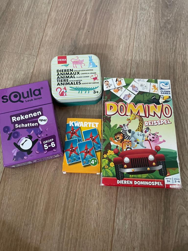 4 verschillende spelletjes! Alleen ophalen, Vijf spelers of meer, Ophalen, Zo goed als nieuw