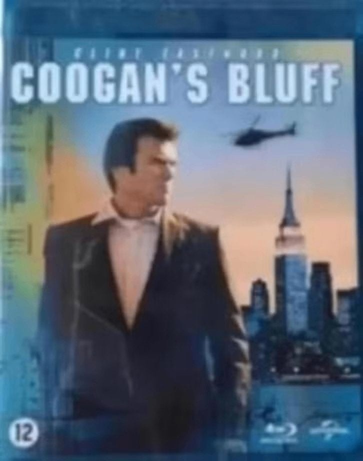 Coogan's Bluff (bluray) - film van / met Clint Eastwood, Ophalen of Verzenden, Zo goed als nieuw, Actie