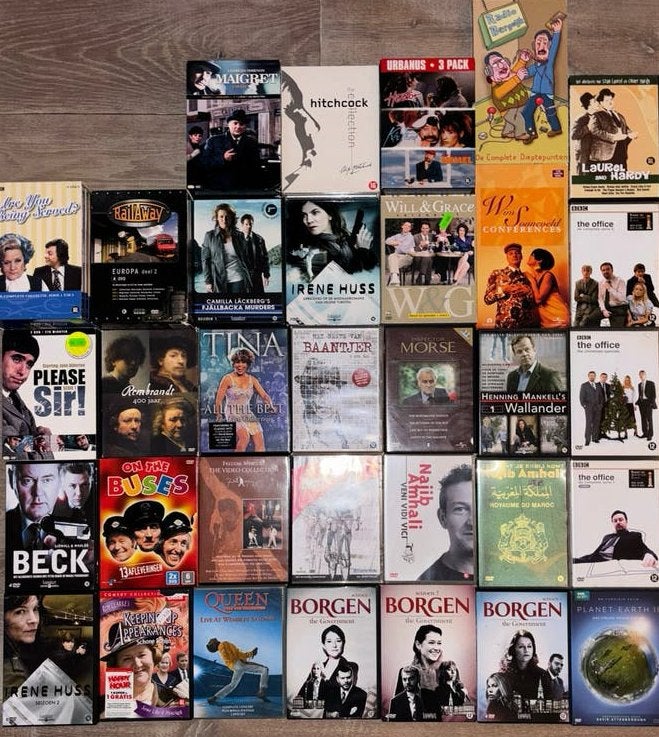 DVD-collectie (ENG/NL) – Series, Films, Komedie & Concerten, Ophalen of Verzenden, Gebruikt, Nederlands, Overige genres