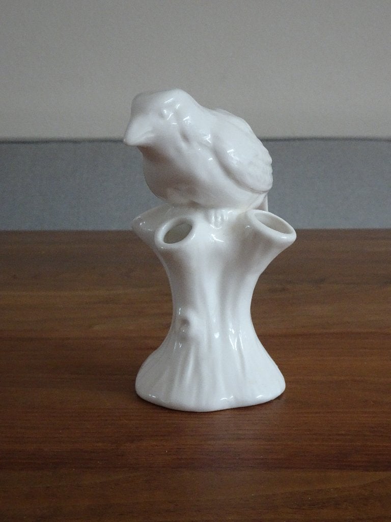&Klevering Amsterdam vogel vaasje, Ophalen of Verzenden, Zo goed als nieuw, Wit