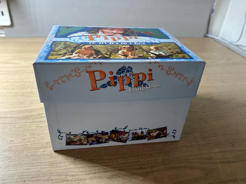 DVD Pippi Langkous 10 dvd box, Alle leeftijden, Ophalen of Verzenden, Zo goed als nieuw
