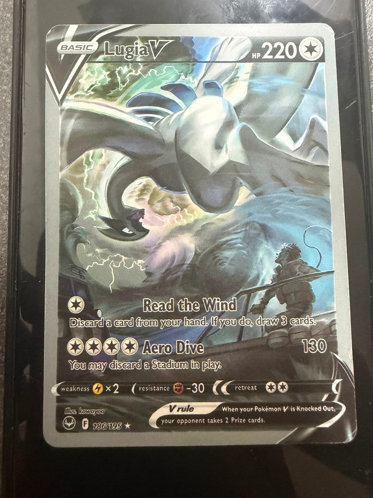 Zeldzame Pokémon kaarten: Lugia V (AA) & Raichu GX (RR), Ophalen of Verzenden