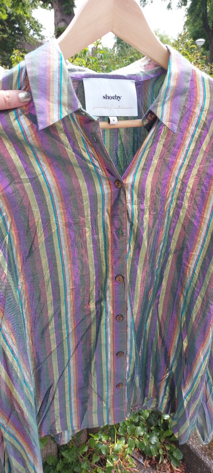 Shoeby Lonneke Nooteboom blouse maat M, Maat 38/40 (M), Overige kleuren, Ophalen of Verzenden, Zo goed als nieuw