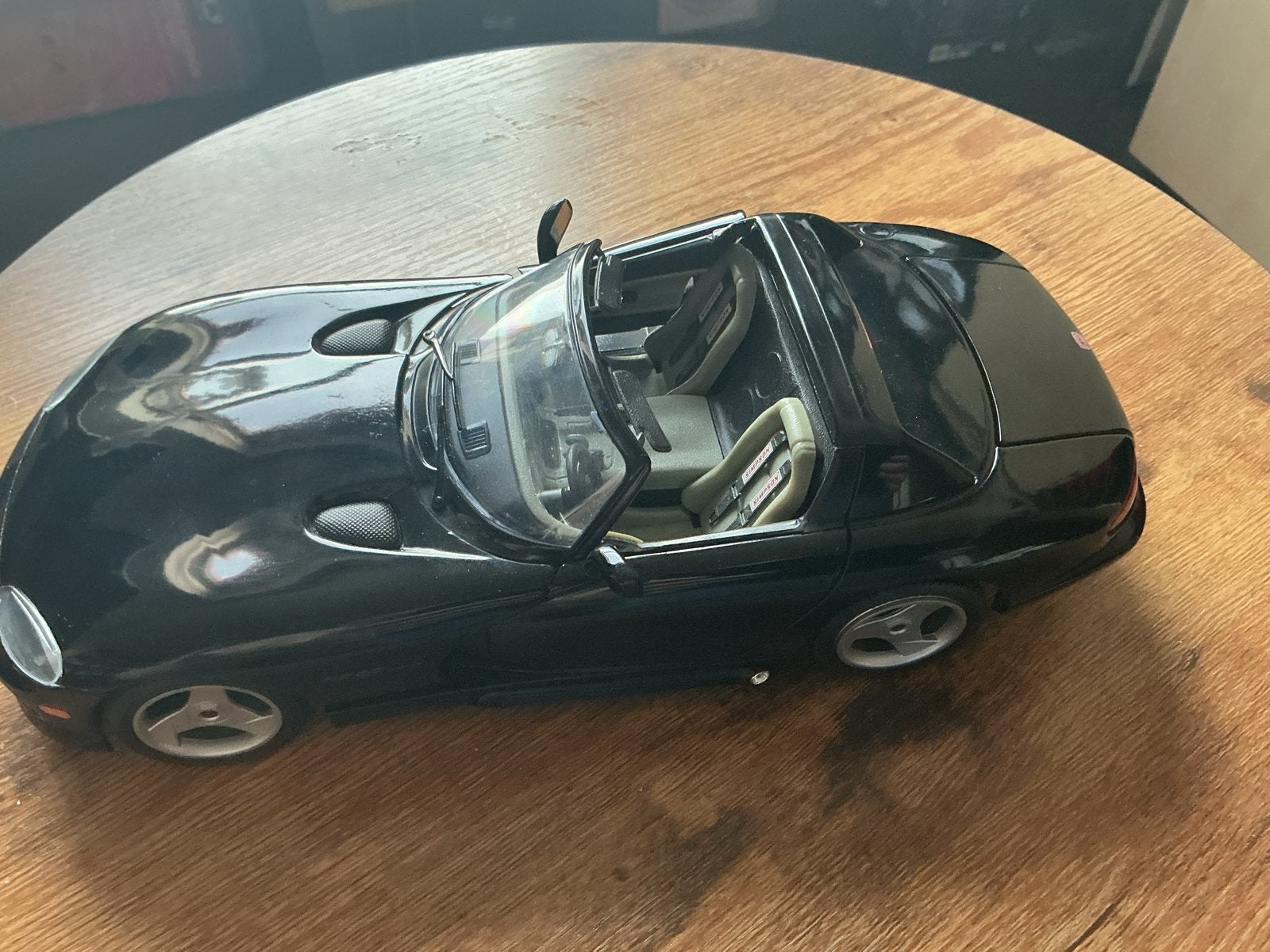 Burago Dodge Viper RT/10 Schaalmodel 1:18 Zwart, Hobby en Vrije tijd, Ophalen, Zo goed als nieuw, Auto