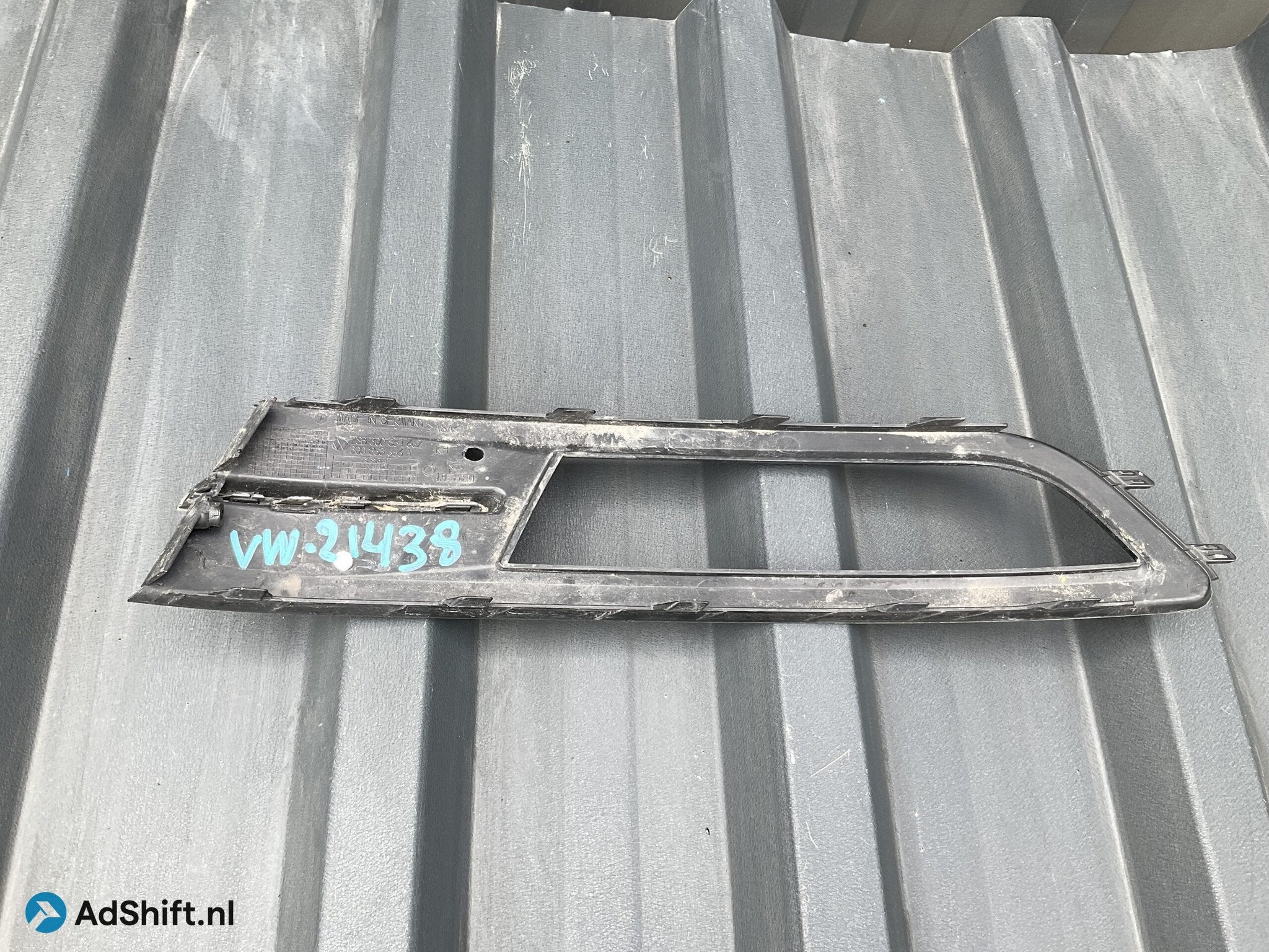 Bumper Grill Volkswagen Passat B8 3G0853666A Mistlamp Rooste, Auto-onderdelen