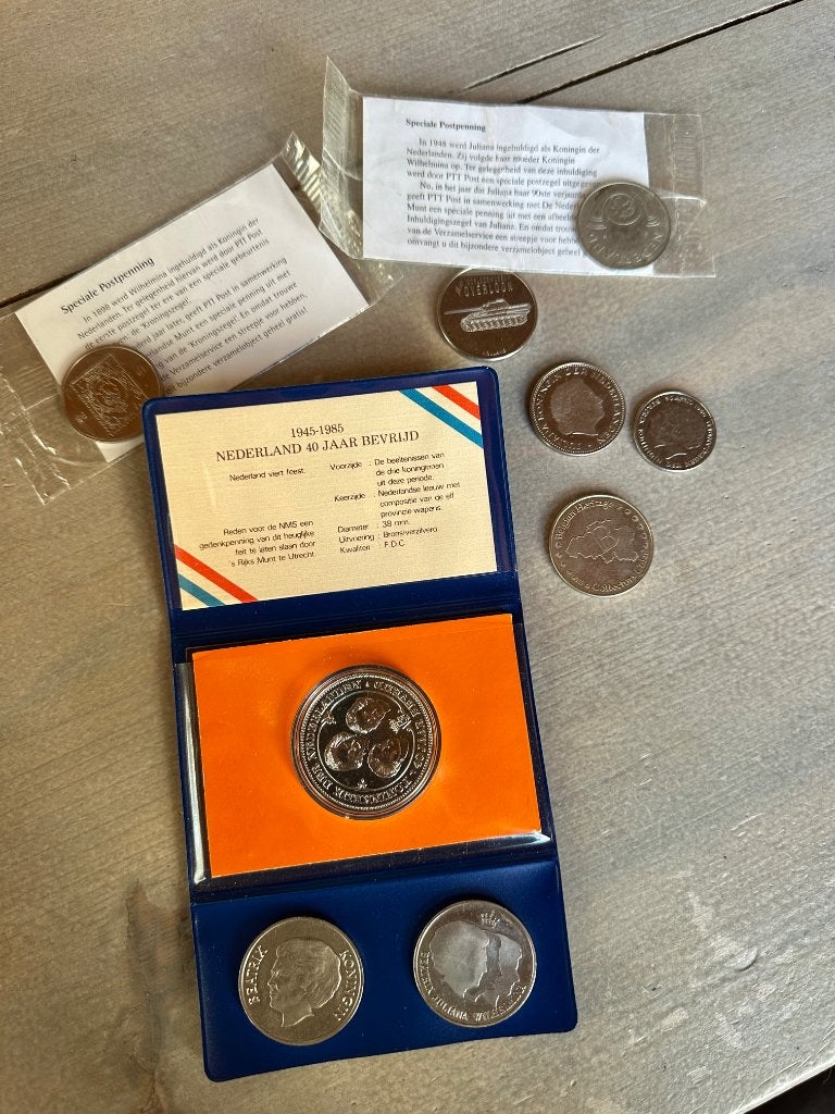 Munten, Ophalen, Koningin Beatrix, 5 gulden, Setje