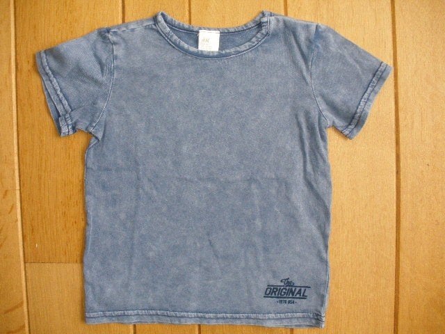 H&M t- shirt blauw maat 86, Kinderen en Baby's, Babykleding | Maat 86, H&M, Ophalen of Verzenden, Zo goed als nieuw, Jongetje