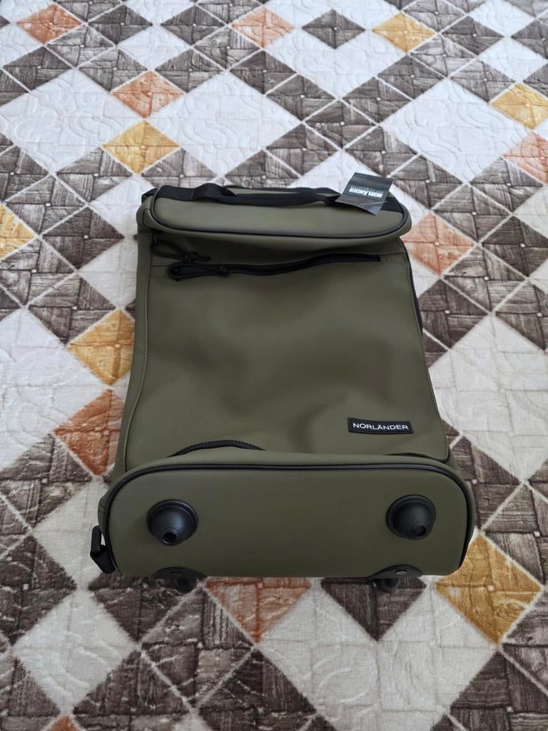 Norlander Lyon Trolley Olive Groen - Nieuw, Wieltjes, 40 tot 60 cm, 20 tot 30 cm, Nieuw