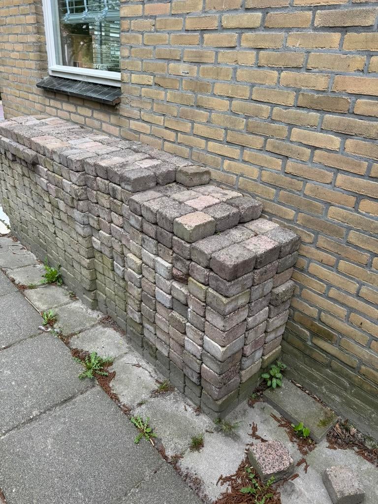 Gratis stenen, Ophalen, Gebruikt, Beton, Klinkers