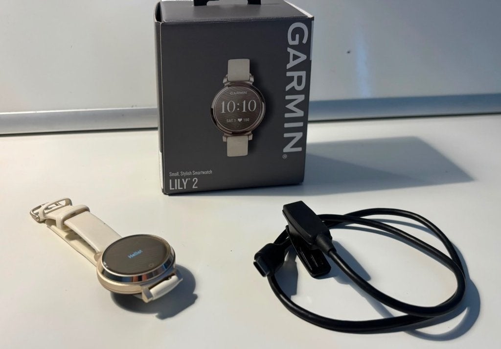 Garmin Lily Sportswatch, Wit, Garmin, IOS, Ophalen of Verzenden