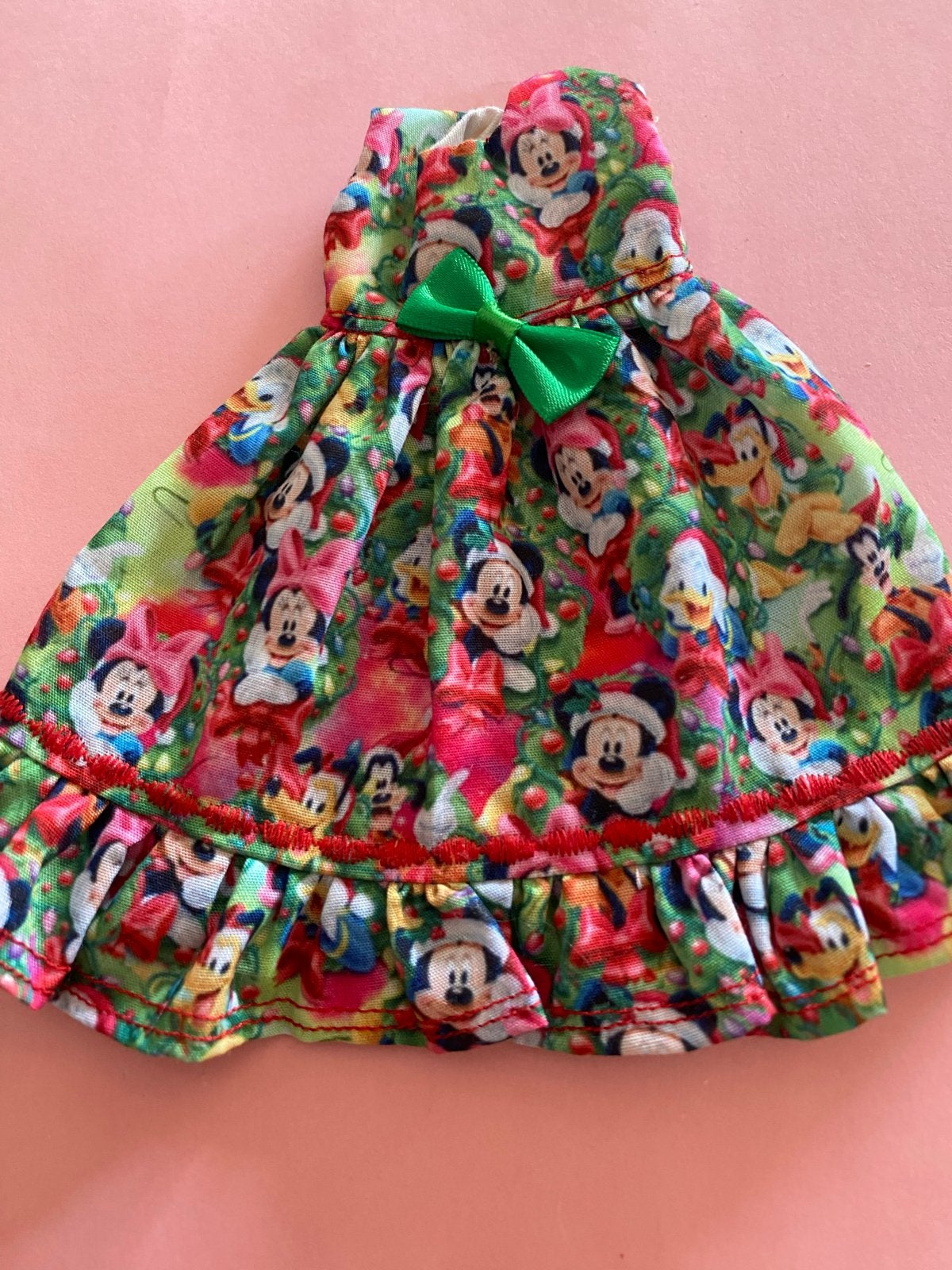 Disney Kerst Jurkje voor Blythe Pop - Mickey & Minnie, Ophalen of Verzenden, Zo goed als nieuw, Meisje