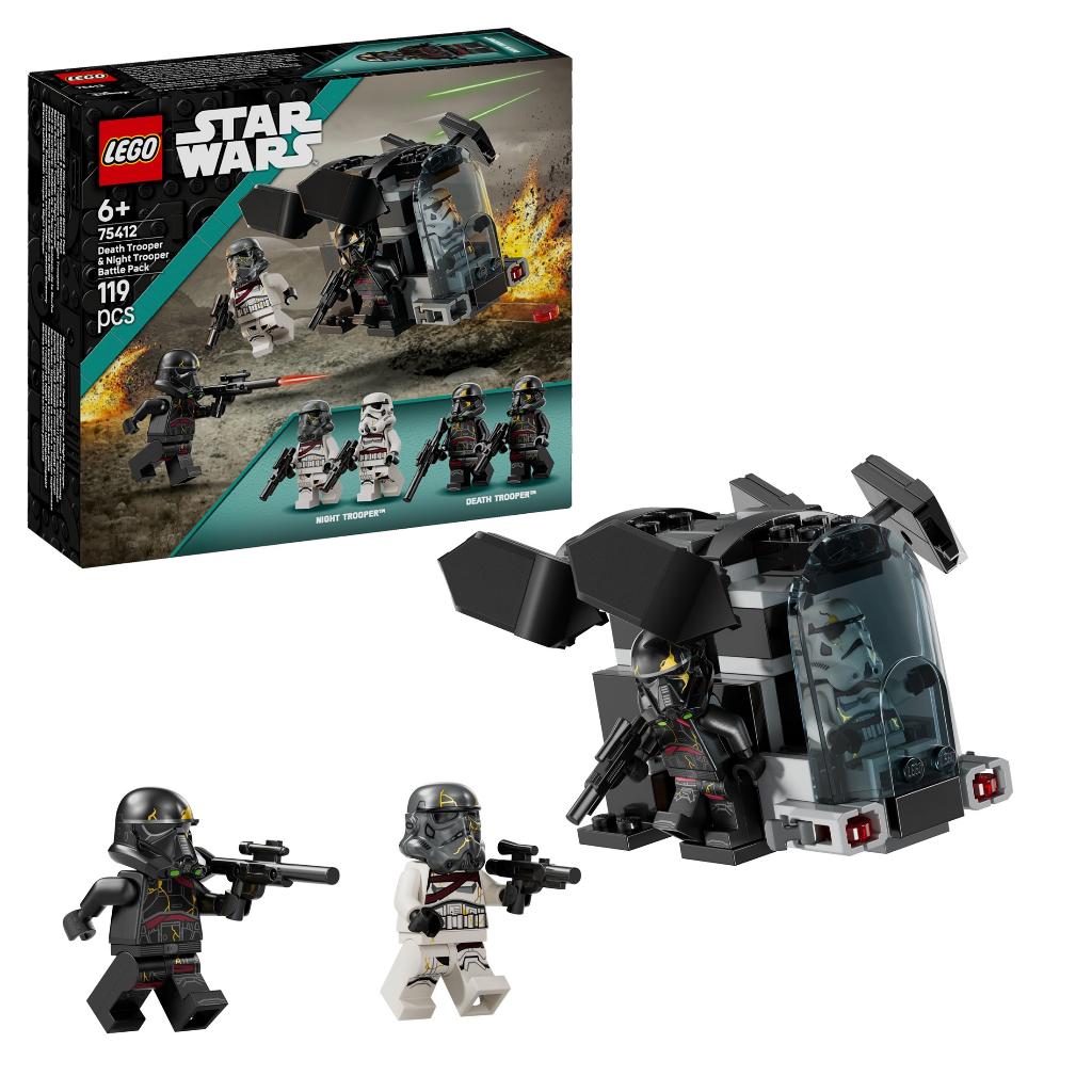 LEGO Star Wars 75412 Death Trooper Night Trooper Battle Pack, Star Wars, Lego, Nieuw, Ophalen of Verzenden