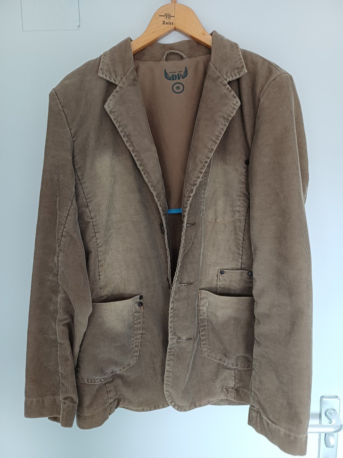Corduroy blazer maat M, Kleding | Heren, Kostuums en Colberts, Bruin, Maat 48/50 (M), DF, Ophalen of Verzenden
