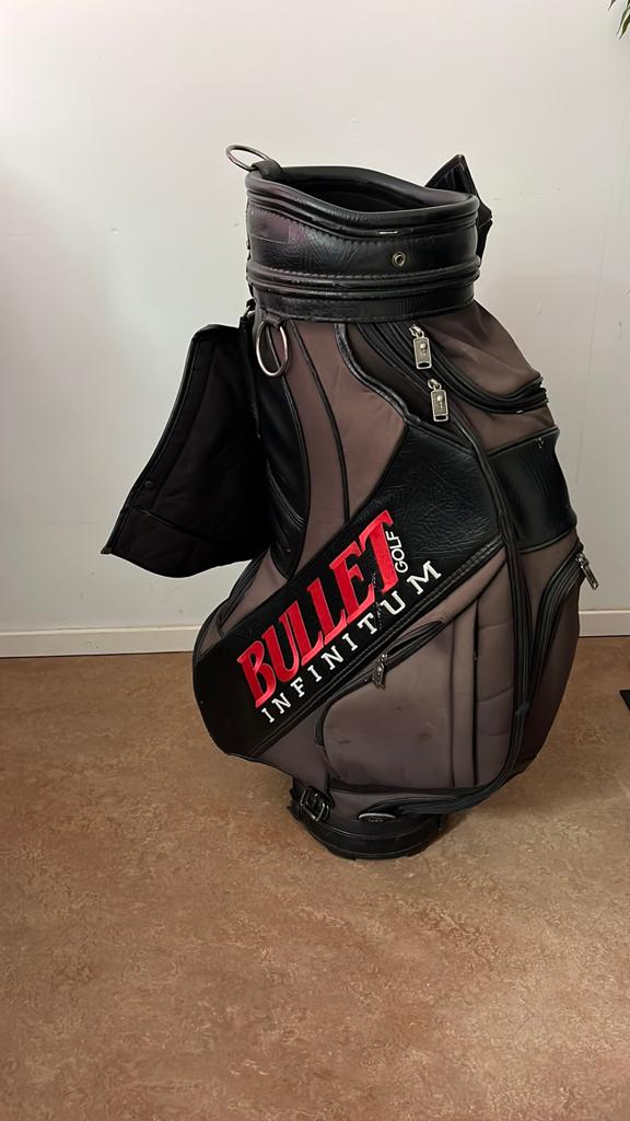 Bullet Golftas met clubverdeling en veel vakken en zakken, Ophalen, Gebruikt, Tas