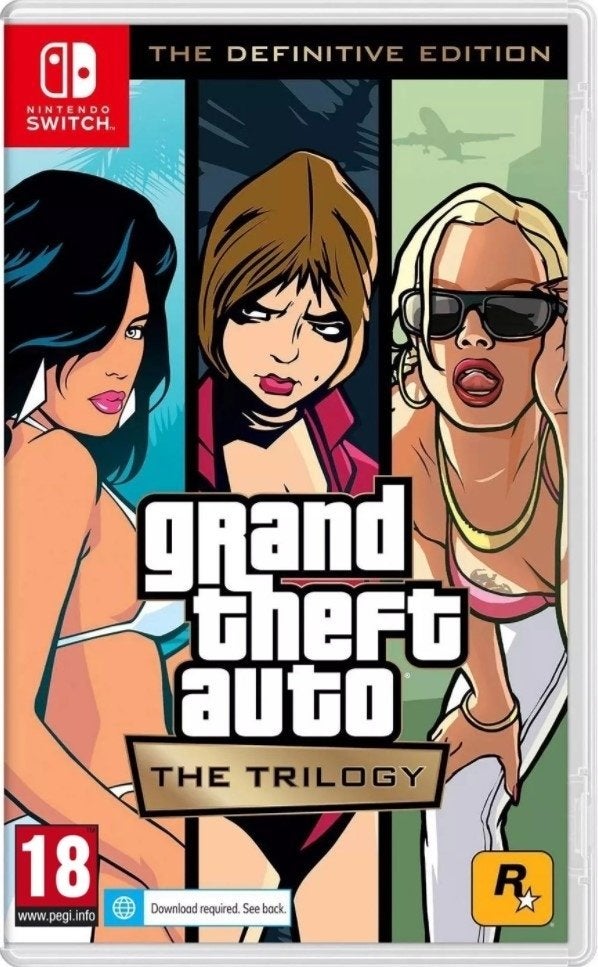 Grand Theft Auto The Trilogy Definitive Edition Switch, Spelcomputers en Games, Avontuur en Actie, Vanaf 18 jaar, 1 speler, Ophalen of Verzenden