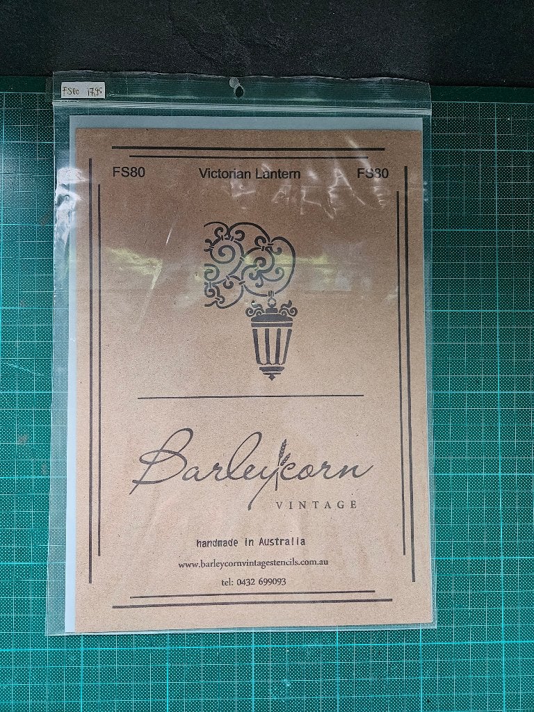 Herbruikbaar Sjabloon / Stencil : Victorian Lantern, Ophalen of Verzenden, Nieuw, Gereedschap of Toebehoren