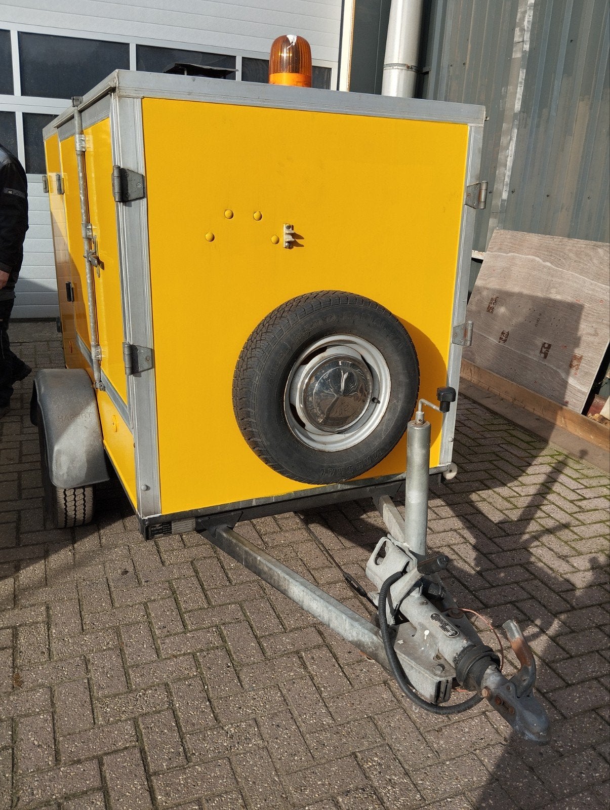 hogedruktrailer dibi 200 bar 15 ltr/min, Ophalen of Verzenden, Gebruikt, Overige typen