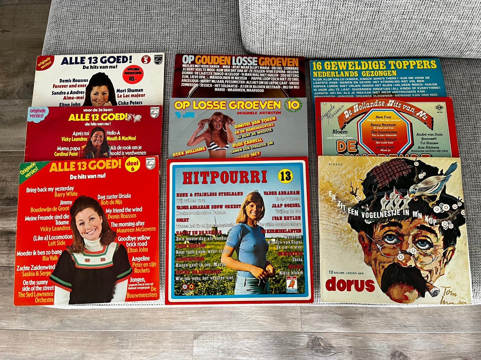 Lp’s 21 stuks, Ophalen, Overige formaten