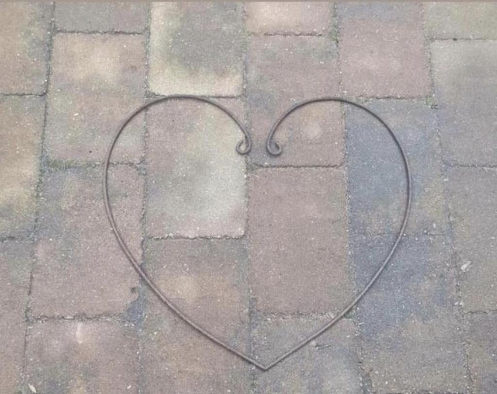 Prachtig ijzeren hart, Ophalen of Verzenden, Gebruikt