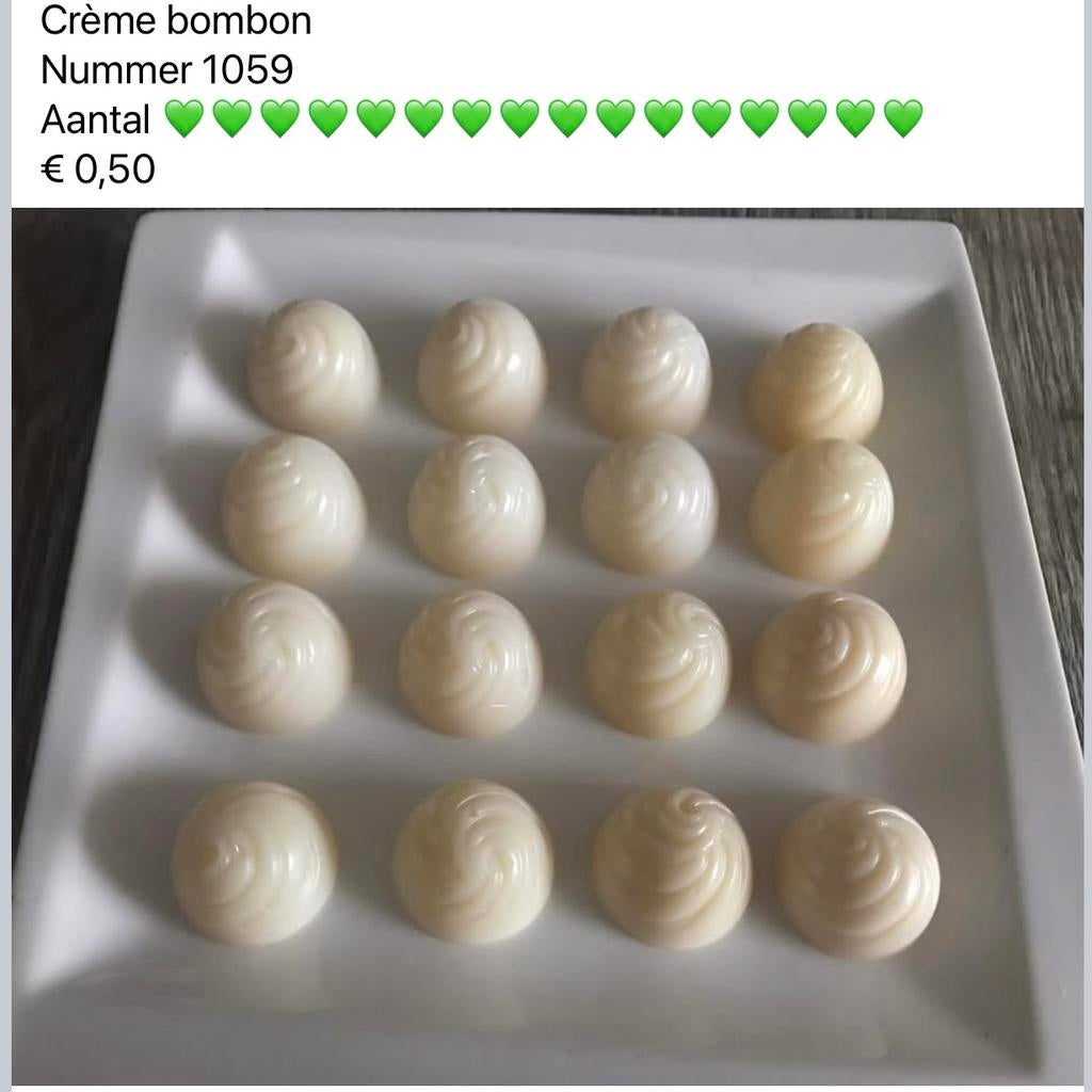 Div decoratie nep witte bonbon bonbonas DEEL 1, Huis en Inrichting, Ophalen, Nieuw