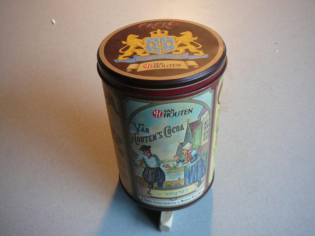 van Houten cacaoblik, Ophalen of Verzenden, Overige
