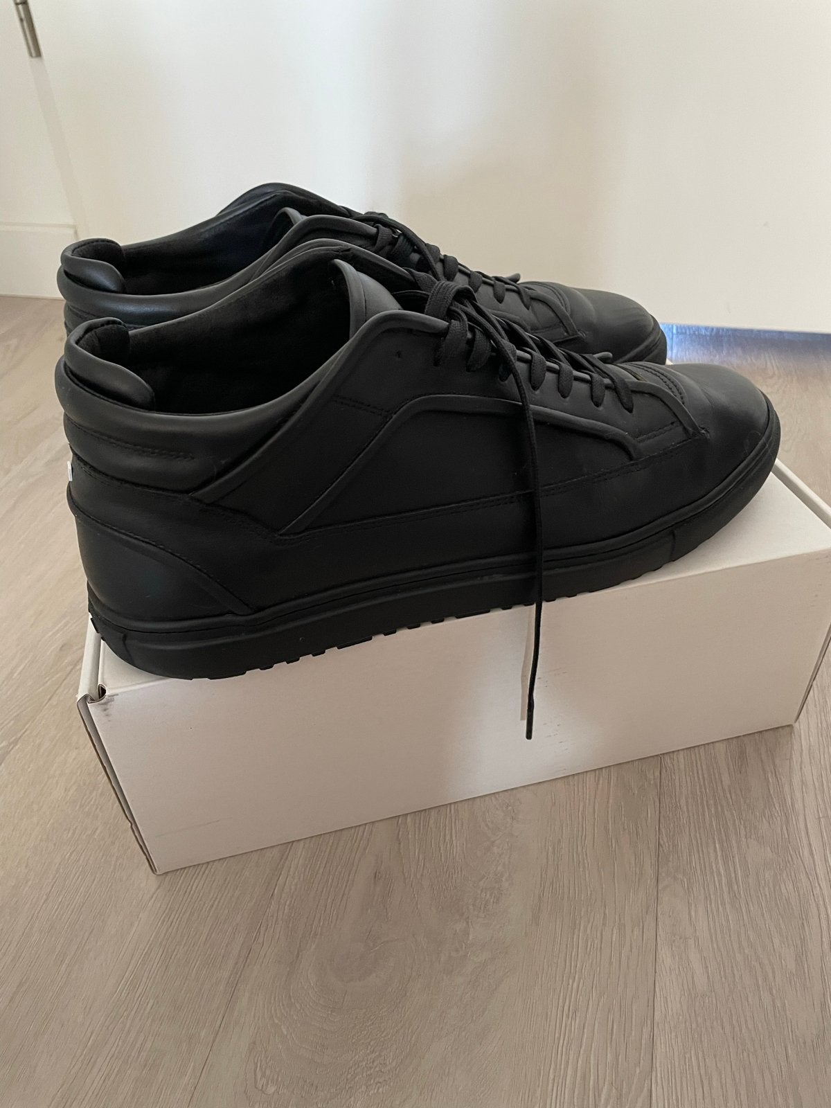 ETQ LT02 All Black Sneakers Maat 47, Zwart, Ophalen of Verzenden, Sneakers of Gympen, Zo goed als nieuw