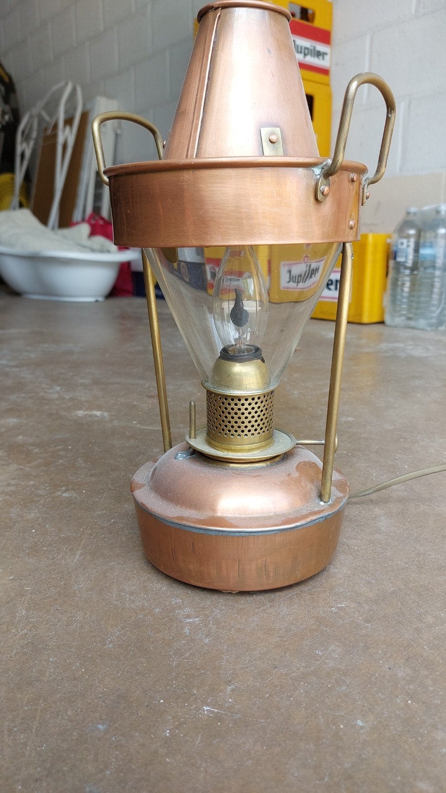 ANTIEK LAMP, Ophalen of Verzenden