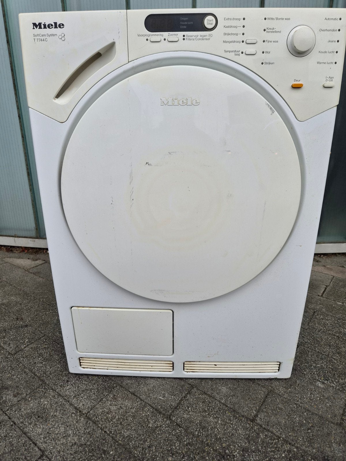 Miele T7744C Condensdroger Gratis Bezorging Mogelijk, Ophalen, 6 tot 8 kg, Gebruikt, Voorlader