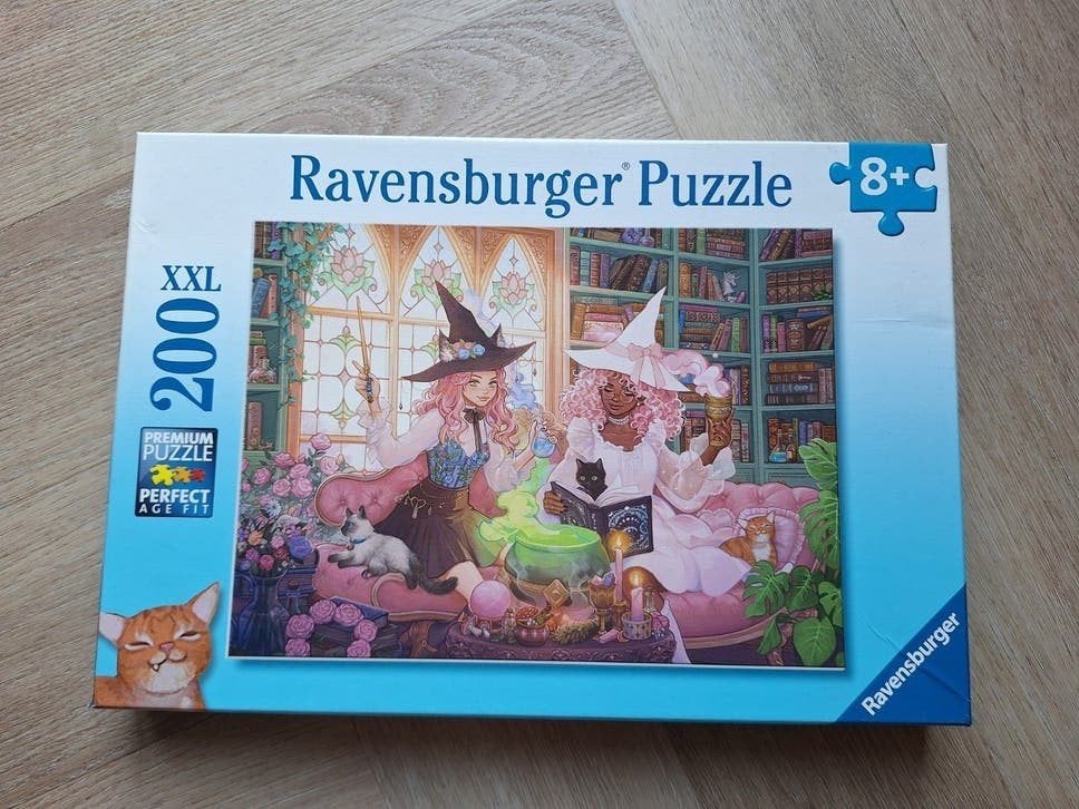 Ravensburger Puzzel Magische Bibliotheek 200 XXL, Ophalen, Zo goed als nieuw