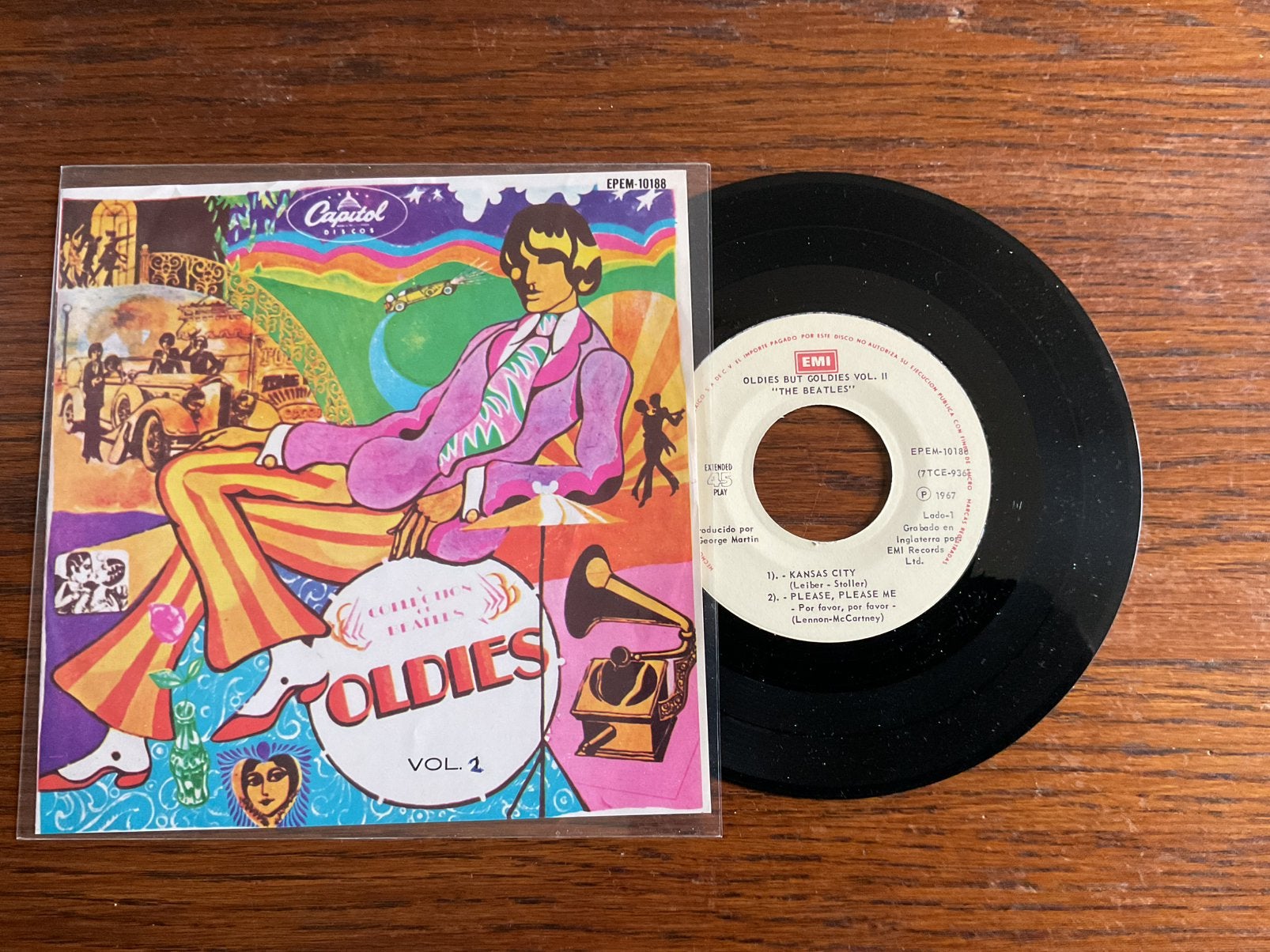 Beatles. Oldies But Goldies Vol 2. Mex., Cd's en Dvd's, Vinyl Singles, Ophalen of Verzenden, Zo goed als nieuw, Pop