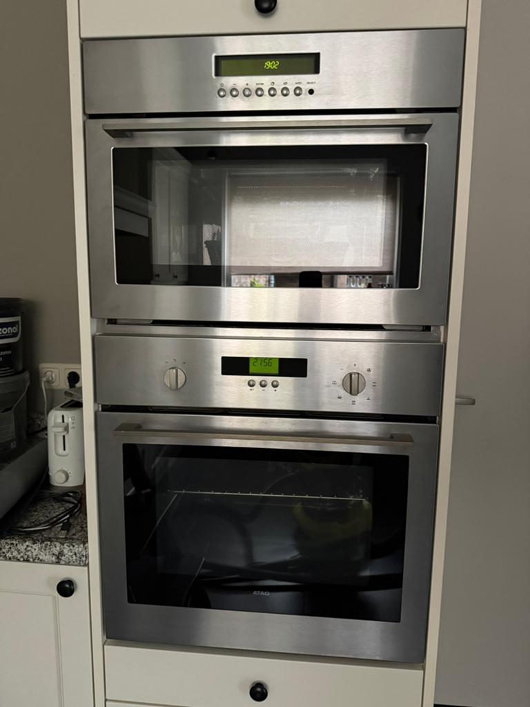 Atag inbouwoven en magnetron, Ophalen, Gebruikt, Oven, Hete lucht