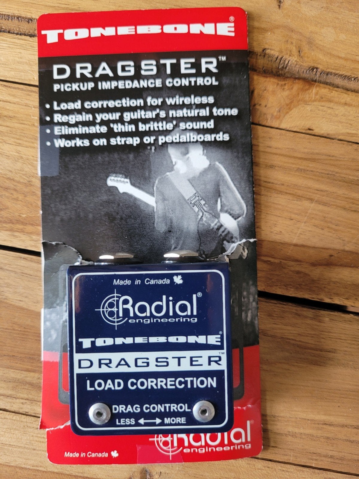Radial Tonebone Dragster Load Correction (pedalboard, gitaar, Ophalen of Verzenden, Nieuw, Overige typen