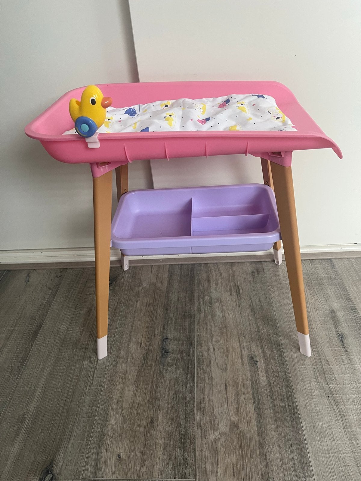 BABY born Luiertafel - Poppenmeubel, Aankleedkussen, Zo goed als nieuw, Standaard, Ophalen