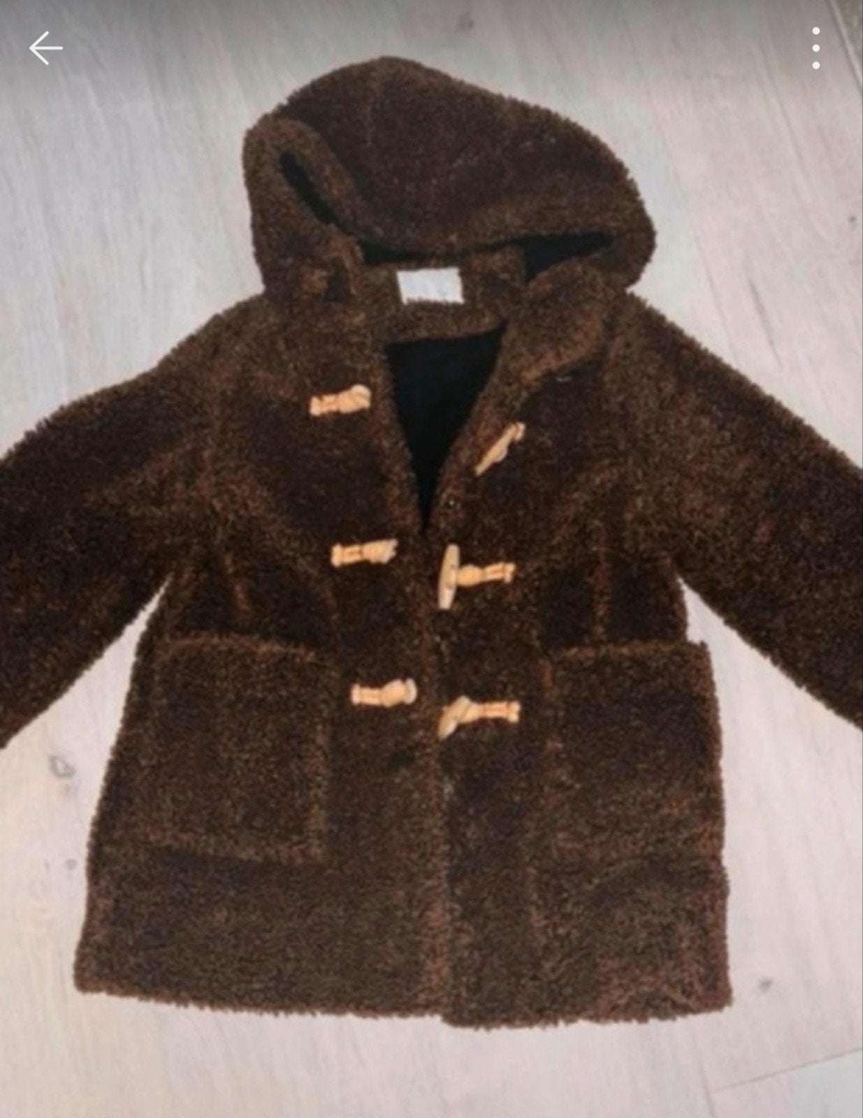 zara winter jas ( maat 122), Meisje, Ophalen of Verzenden, Zo goed als nieuw, Jas