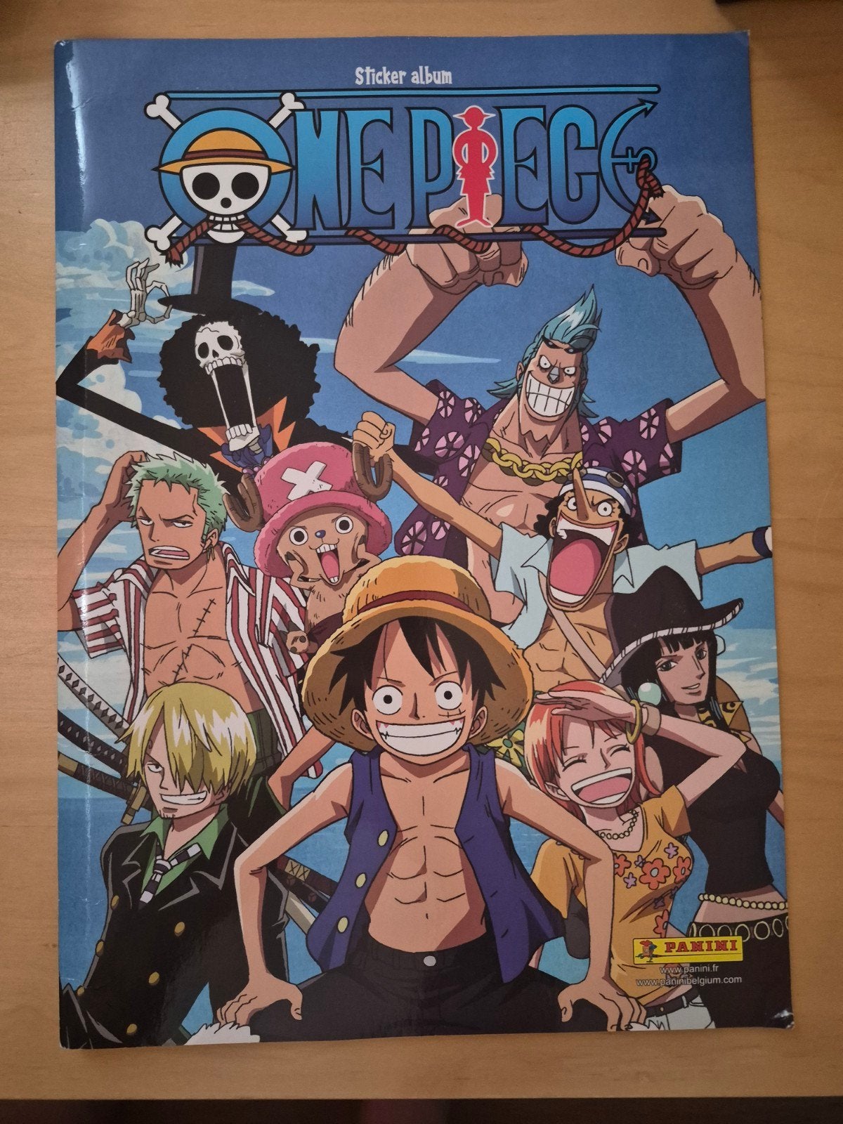 One piece panini album Frans, Ophalen of Verzenden