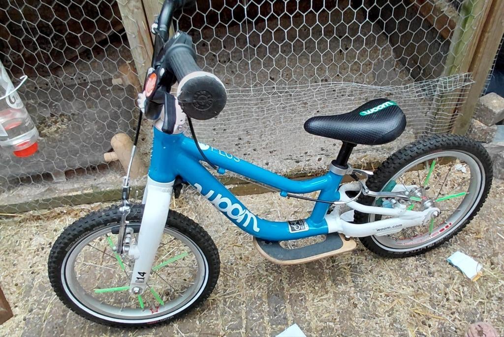 Woom Go 1 Plus loopfiets - Gebruikt, maar kan nog lang mee!, Ophalen, Gebruikt, Loopfiets