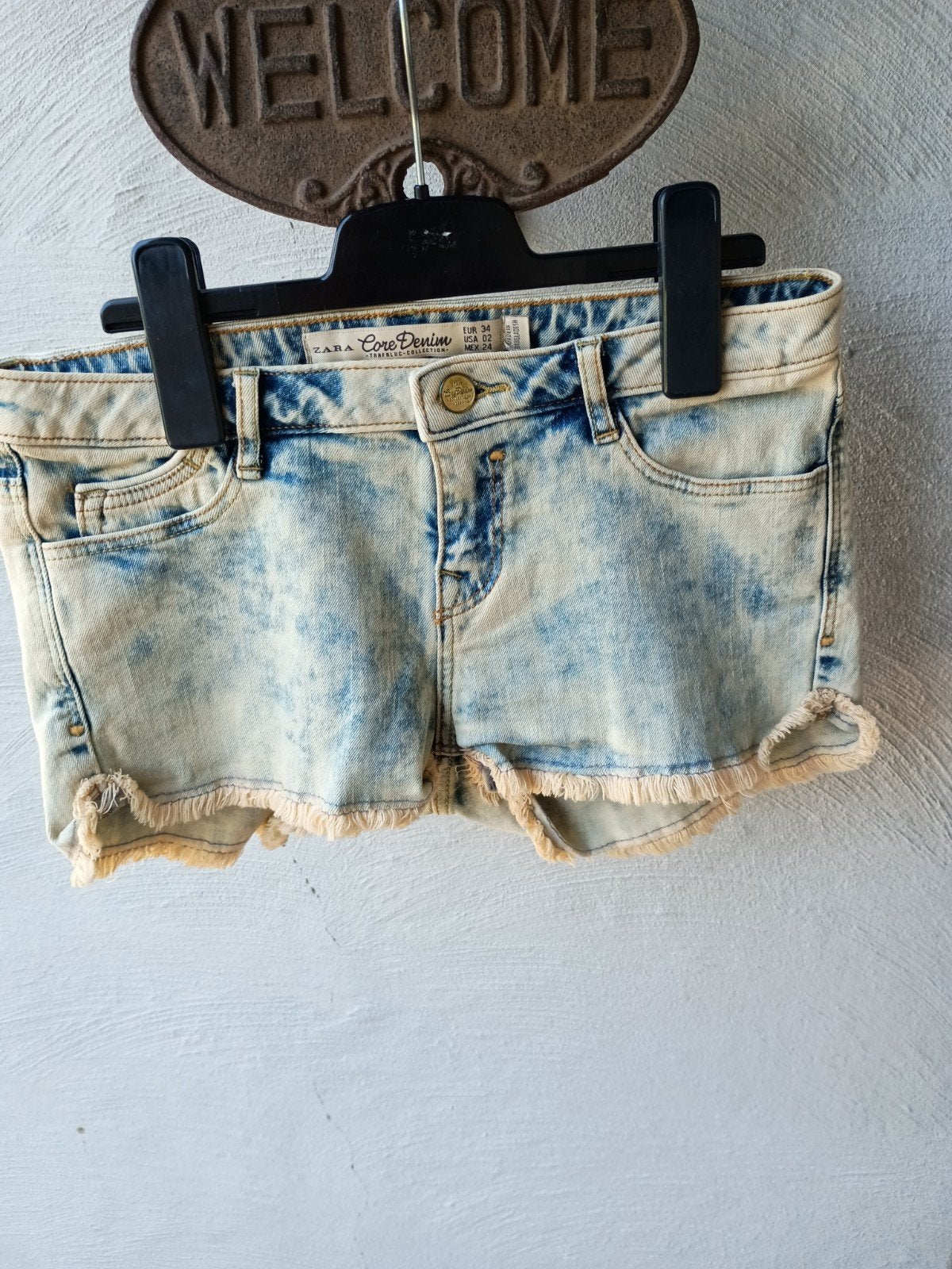 Nieuwe Zara jeans short maat 34, Ophalen, Blauw, Zara, Nieuw
