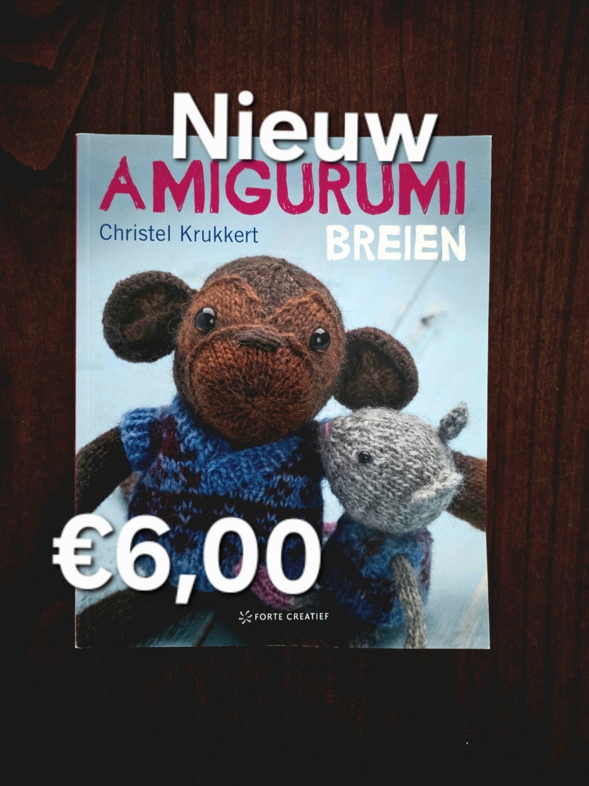 Nieuw Amigurumi Breien boek - Christel Krukkert, Hobby en Vrije tijd, Breien en Haken, Ophalen of Verzenden