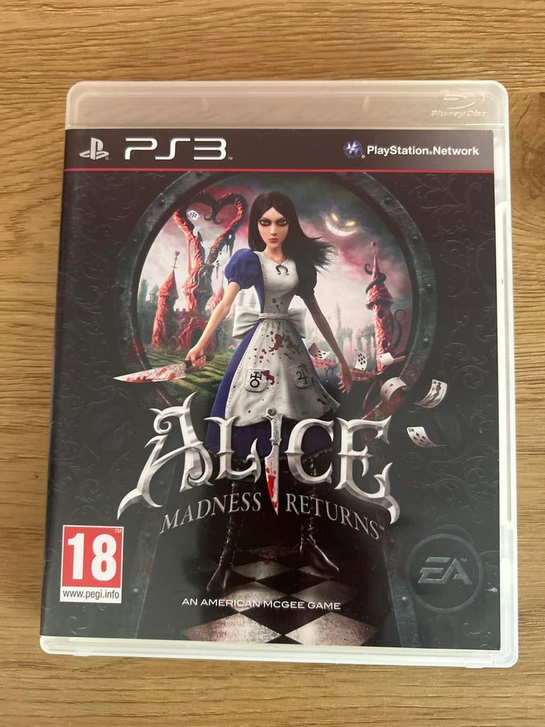 Alice: Madness Returns - PlayStation 3 (PS3), Spelcomputers en Games, Games | Sony PlayStation 3, Avontuur en Actie, Vanaf 18 jaar