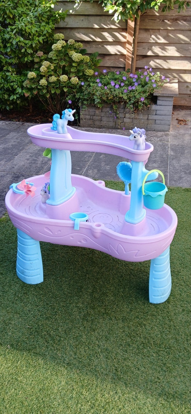 leuke zand /watertafel compleet, Ophalen
